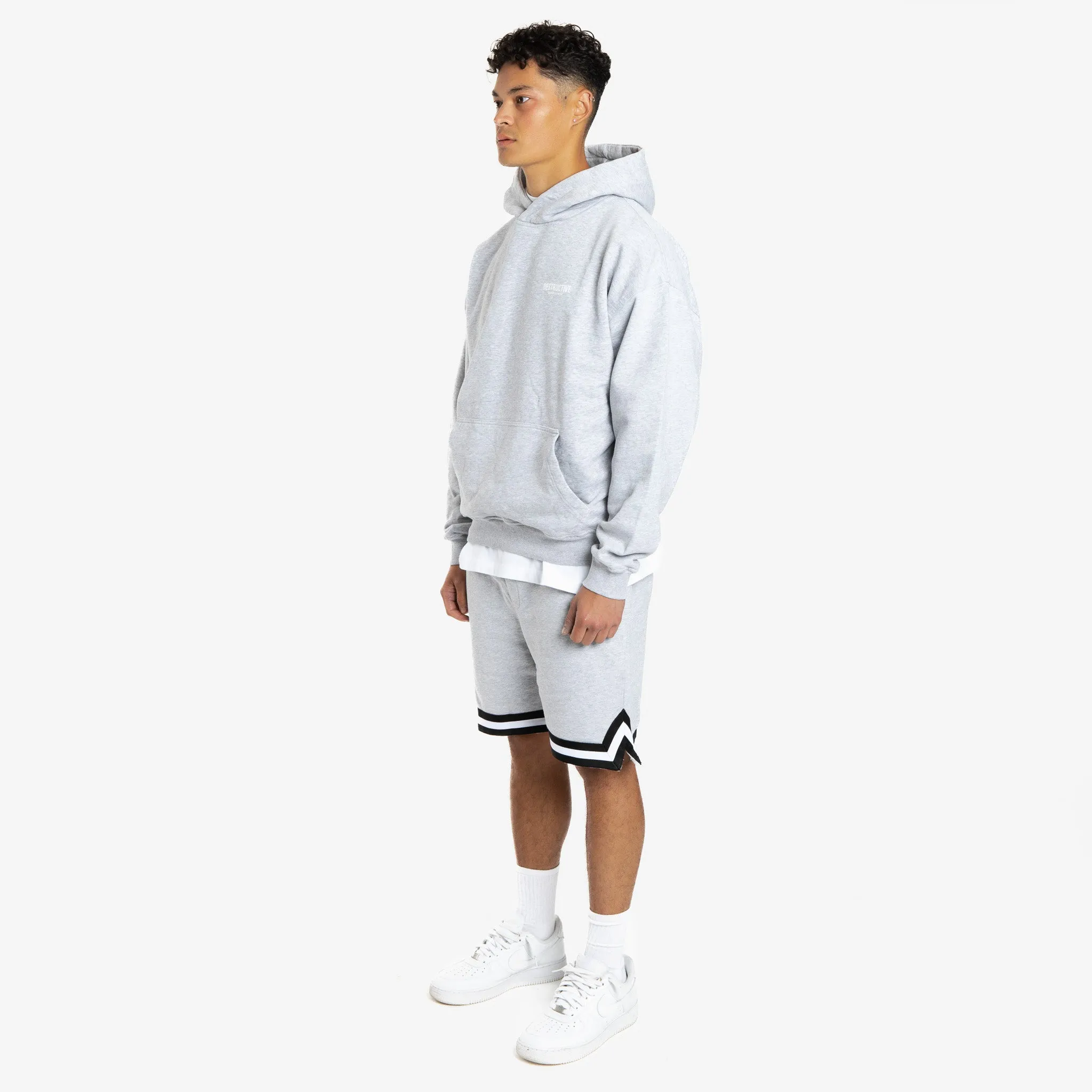 Sport Short - Light Marl Grey