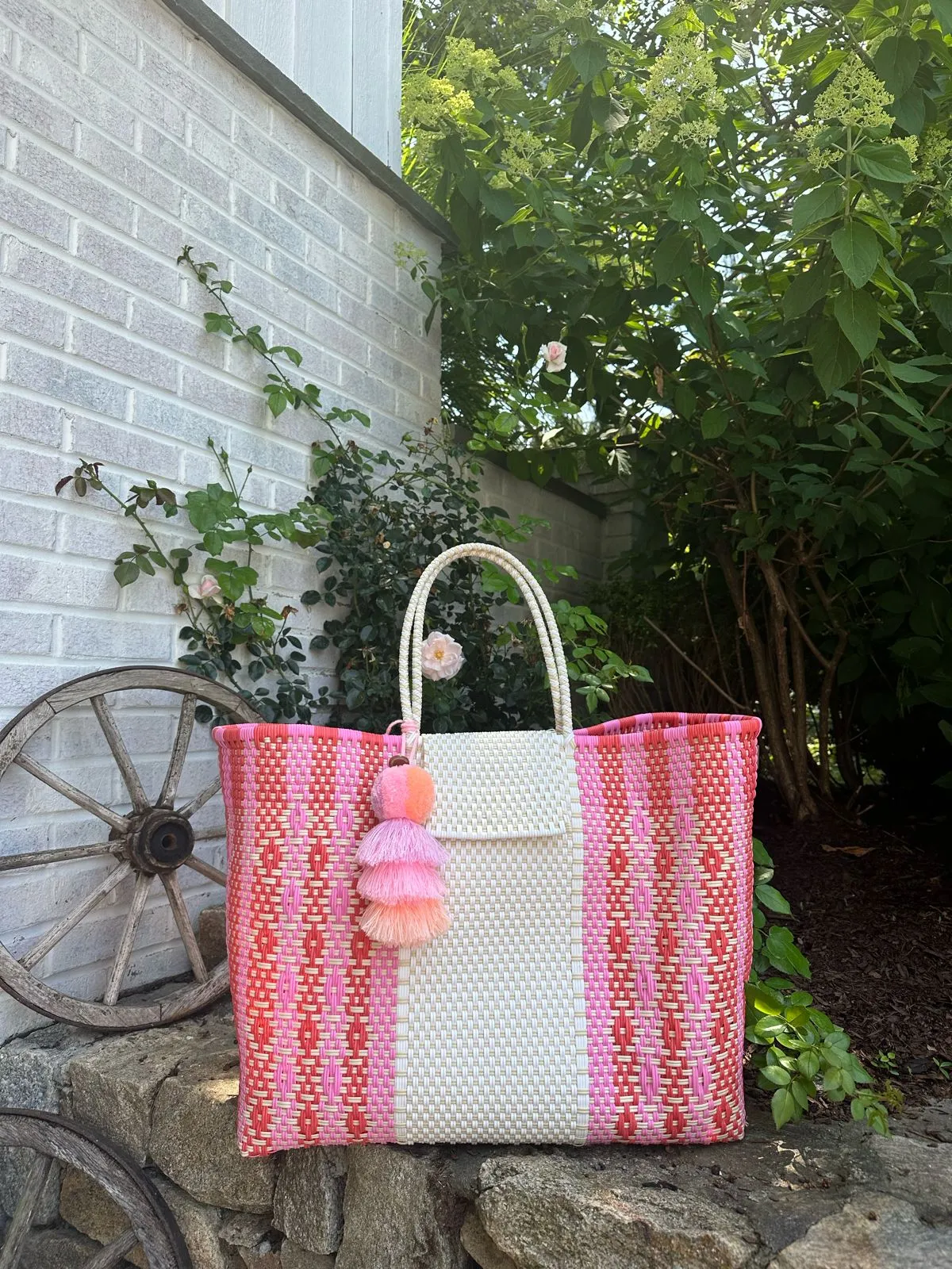 Sunrise Peach Citron Tote