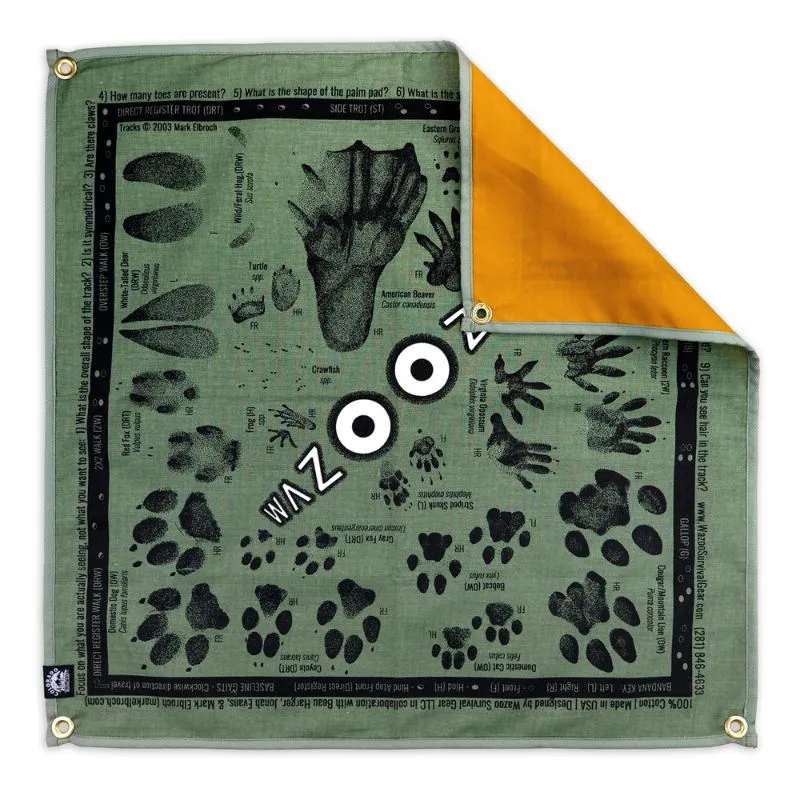 Tracking Ground Cloth by Wazoo Survival Gear