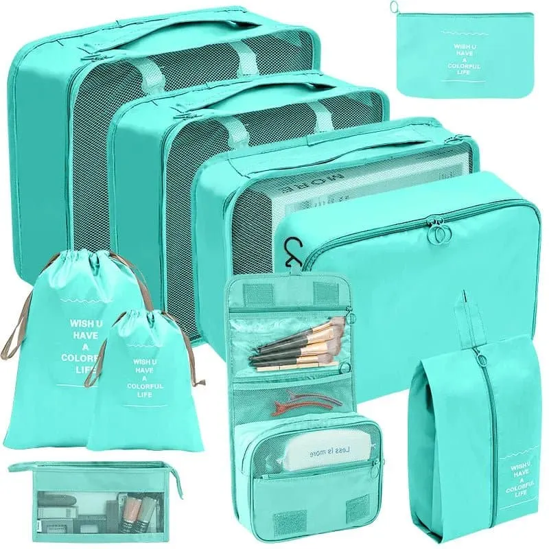 Travel Luggage Packing Bags 7/8/9/10 Pcs Set