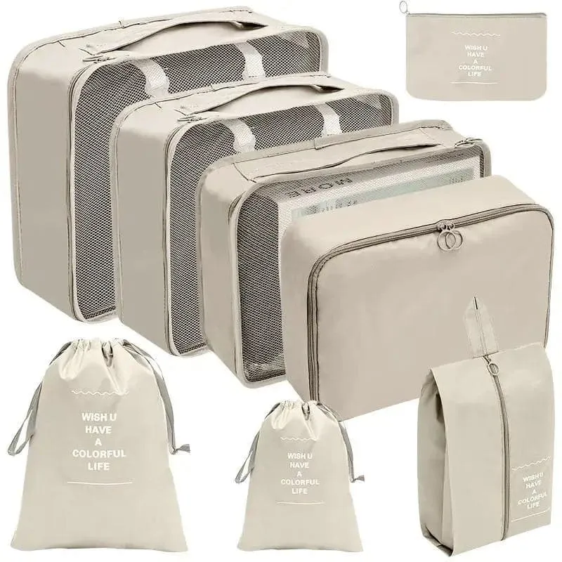 Travel Luggage Packing Bags 7/8/9/10 Pcs Set