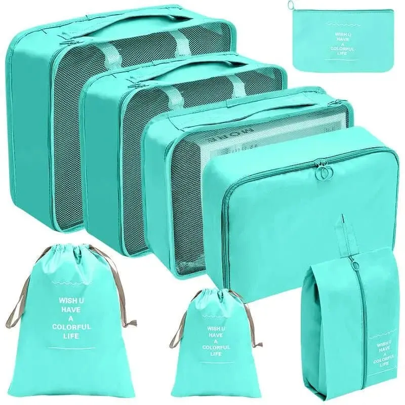 Travel Luggage Packing Bags 7/8/9/10 Pcs Set