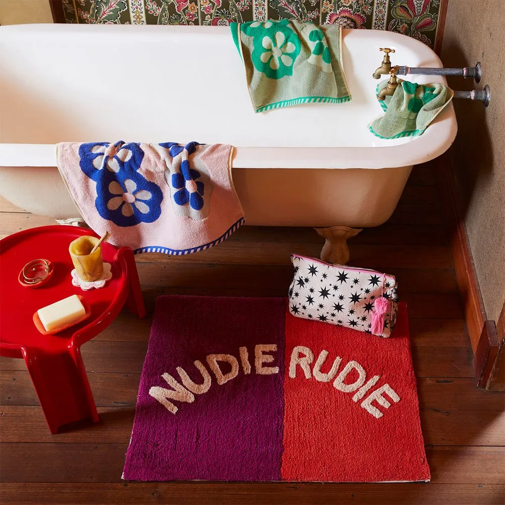 Tula Nudie Bath Mat - Poppy