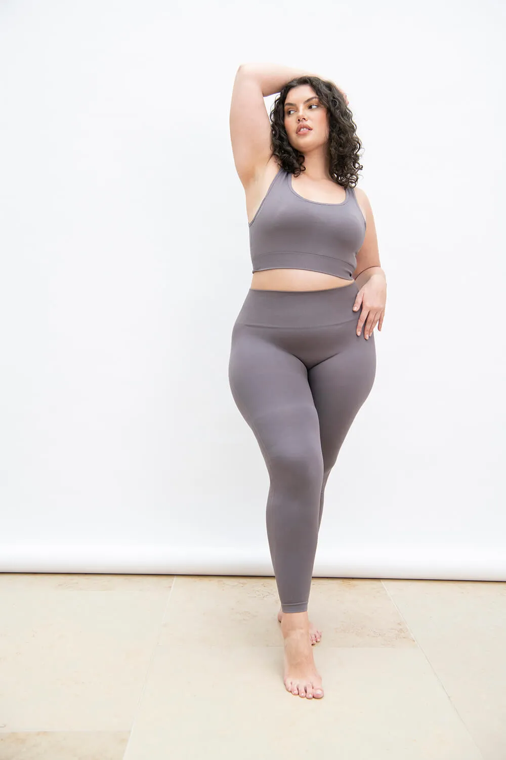 Ultimate High Waisted Seamless Leggings - Deep Mauve