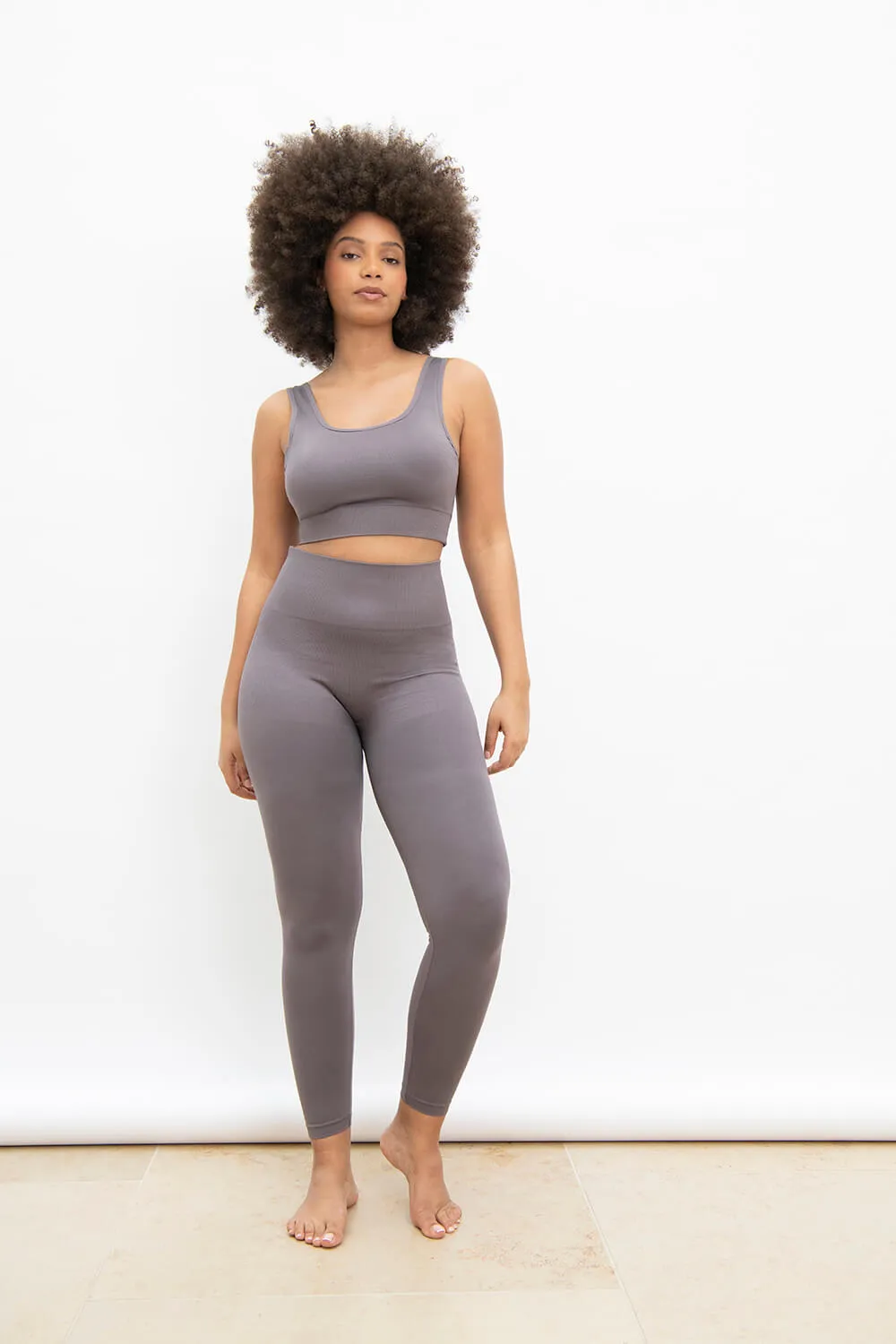 Ultimate High Waisted Seamless Leggings - Deep Mauve