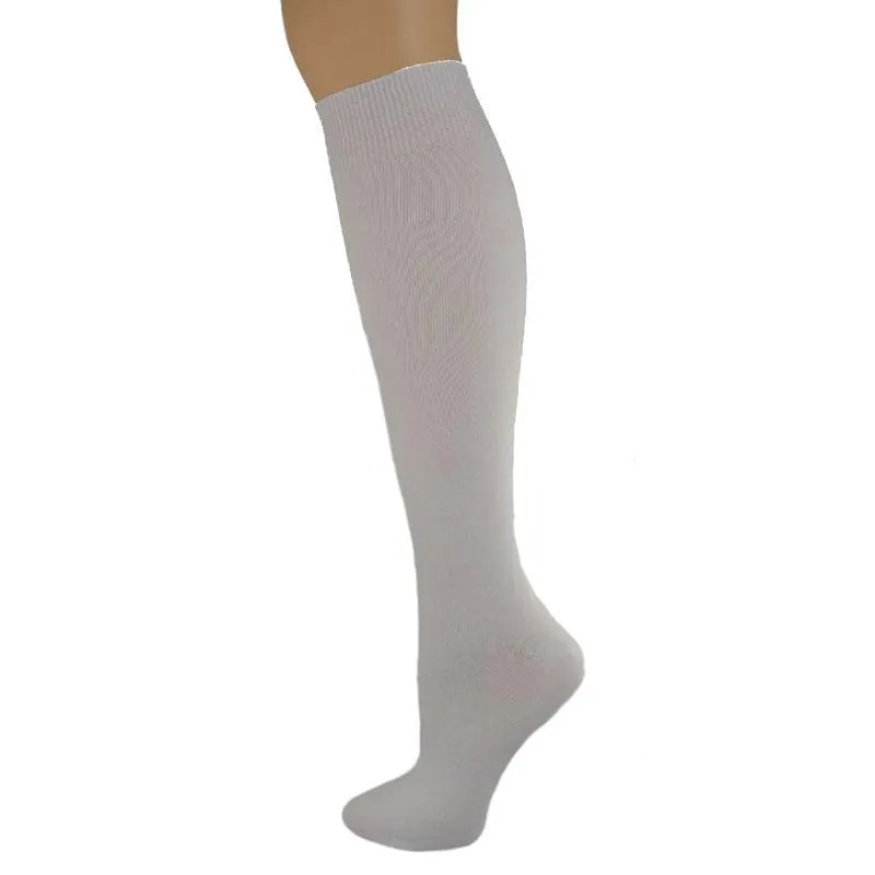 Uniform Knee High Socks for Kids & Women Combed Cotton Knee Highs (3 Pair Packs)