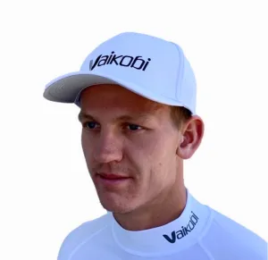 Vaikobi Performance Snap Back Hats - White