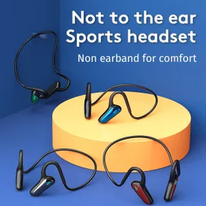 Wireless Headset Hifi Sound Effect Running Sports Earphone Microphone Waterproof 150mAh Bone Conduction Headphones Hands-free